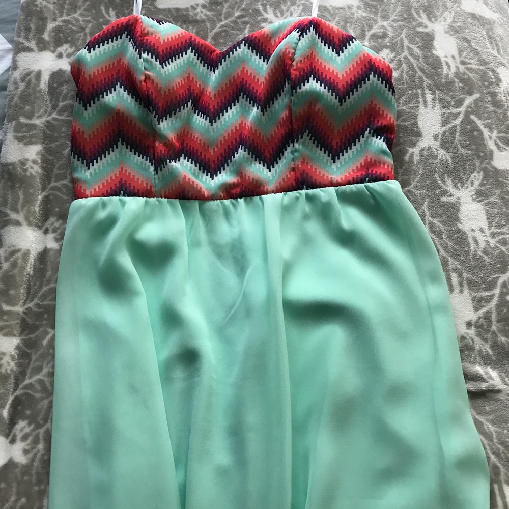 tribal print dress